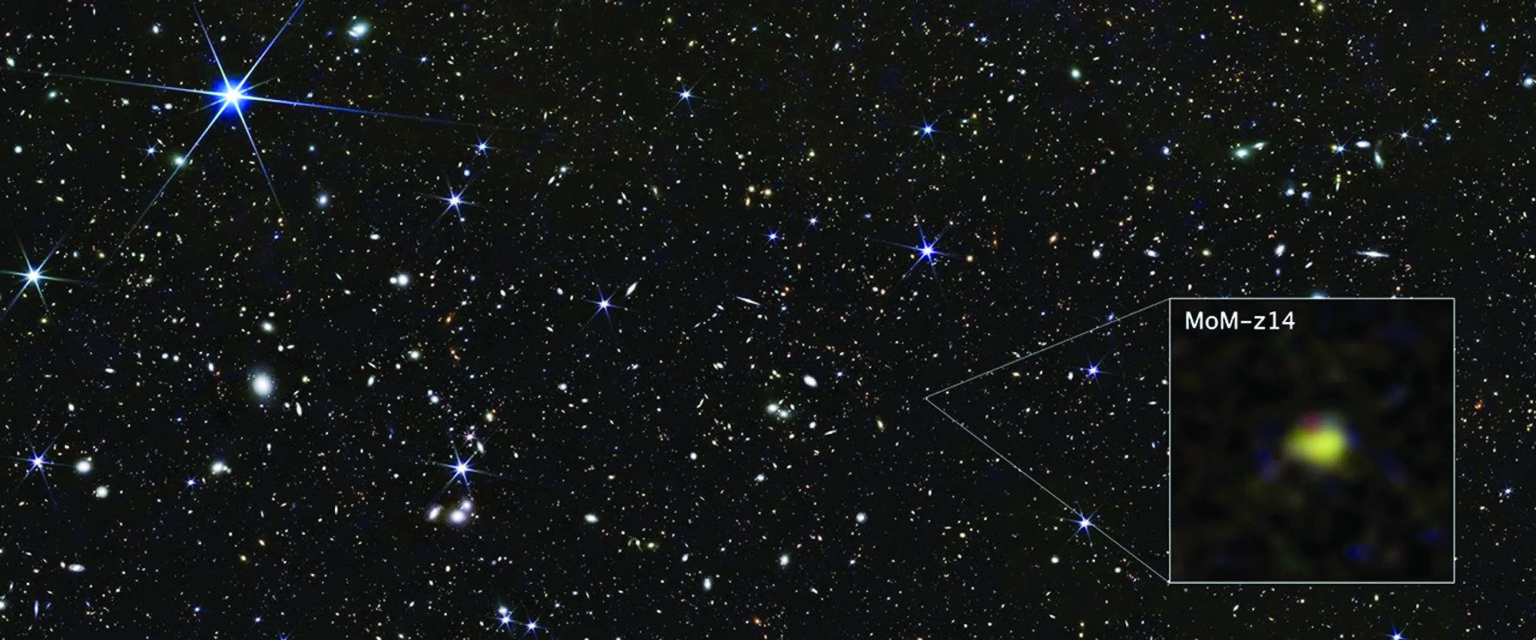 James Webb Lifts the Veil on the Most Distant Galaxy Ever