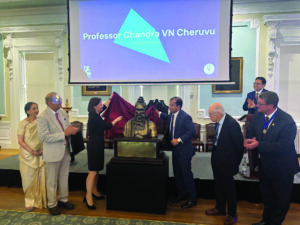 Maharishi Sushruta’s Statue Unveiled in Edinburgh