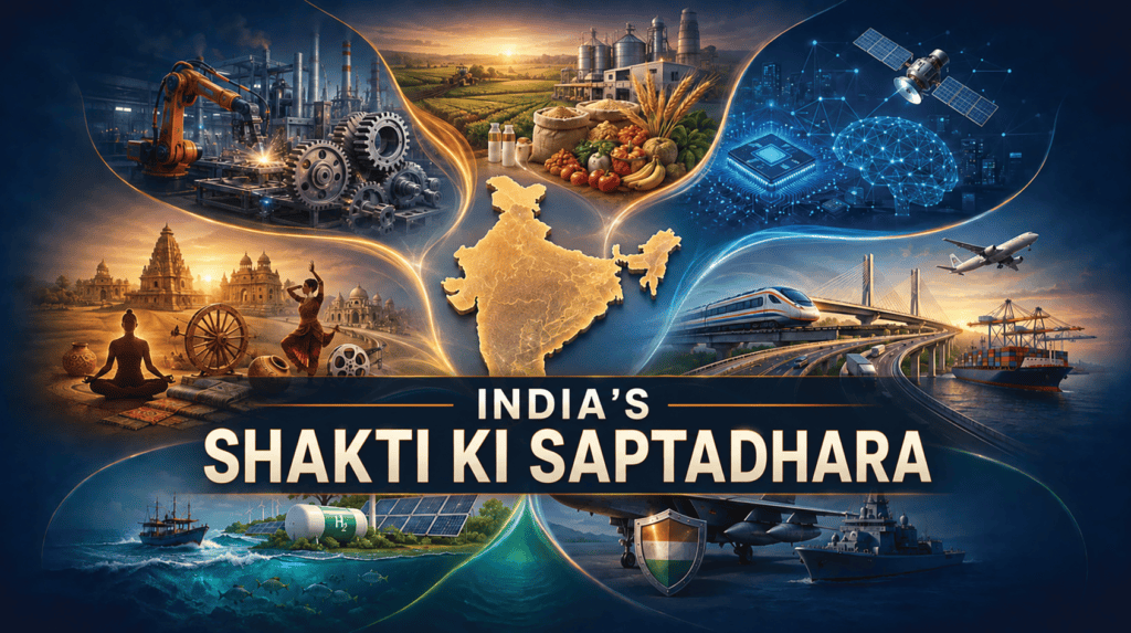 SAPTADHARA Converging Capabilities for a Developed India